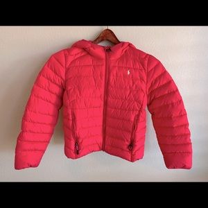 Girls Polo Quilted Coat